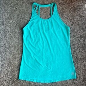 Reebok Turquoise Tank Top w/ Cute Back Straps